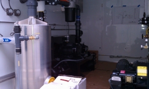 Rotary Claw Vacuum Blower with Water Tank